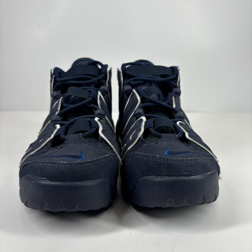 Nike Air More Uptempo GS Size 6Y Women's 7.5 Obsidian Navy/White 415082-401 - Picture 3 of 16
